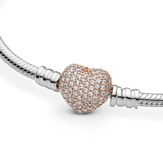 Foto 4 | Foto 4 | Pulsera Pandora Moments Cadena De Serpiente Con Broche 14k 586292cz Cadena De Serpiente Icónica Colección Pandora Moments