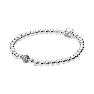 Foto 1 | Foto 1 | Pulsera Pandora De Cuentas Y Pavé Original Joyería Moda 598342cz Joyería De Lujo Para Mujer Ideal Para Regalo Elegante