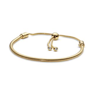 Foto 1 | Foto 1 | Pulsera Deslizante Cadena De Serpiente Pandora Moments 14k 567110cz Ajustable Colección Pandora Moments Original Joyería
