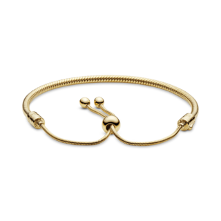 Foto 2 | Foto 2 | Pulsera Deslizante Cadena De Serpiente Pandora Moments 14k 567110cz Ajustable Colección Pandora Moments Original Joyería