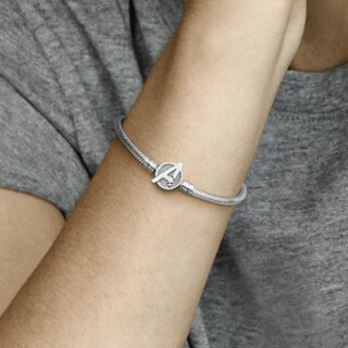 Foto 6 | Foto 6 | Pulsera Pandora Moments Cadena De Serpiente Con Marvel 590784c00 Cadena De Serpiente Icónica Colección Pandora Moments