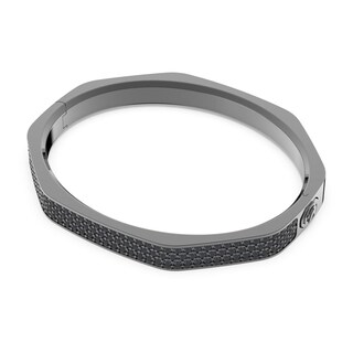 Foto 2 | Foto 2 | Pulsera Swarovski Dextera Forma Octagonal Negro Rutenio 5651339 Acabado En Rutenio Moderno Joyería De Lujo Para Mujer