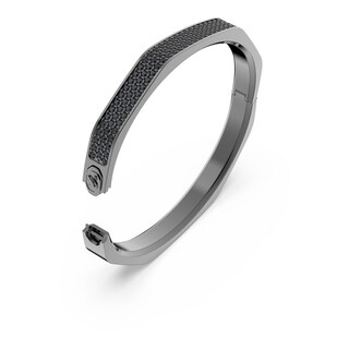 Foto 3 | Foto 3 | Pulsera Swarovski Dextera Forma Octagonal Negro Rutenio 5651339 Acabado En Rutenio Moderno Joyería De Lujo Para Mujer