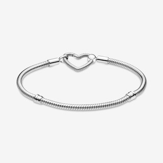 Foto 1 | Foto 1 | Pulsera Pandora Cadena De Serpiente Cierre Corazón Moments 599539c00 Cadena De Serpiente Icónica Colección Pandora Moments