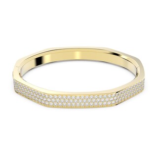Foto 1 | Foto 1 | Pulsera Swarovski Dextera Forma Octagonal Blanco Baño Oro 5656845 Baño De Oro 14k Joyería De Lujo Para Mujer Ideal