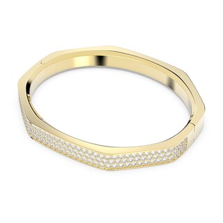 Foto 2 | Foto 2 | Pulsera Swarovski Dextera Forma Octagonal Blanco Baño Oro 5656845 Baño De Oro 14k Joyería De Lujo Para Mujer Ideal