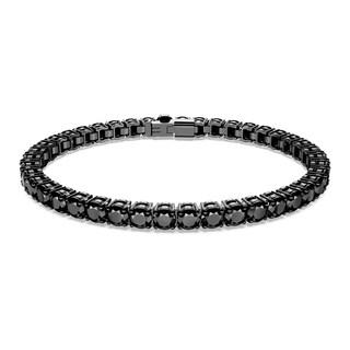 Foto 1 | Foto 1 | Pulsera Swarovski Matrix Tennis Talla Redonda Negra Rutenio 5664150 Acabado En Rutenio Moderno Joyería De Ideal