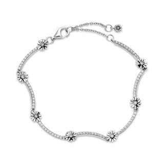 Foto 6 | Foto 6 | Pulsera Pandora De Margaritas Brillantes Original Para Mujer 598807c01 Joyería De Lujo Para Mujer Ideal Para Regalo