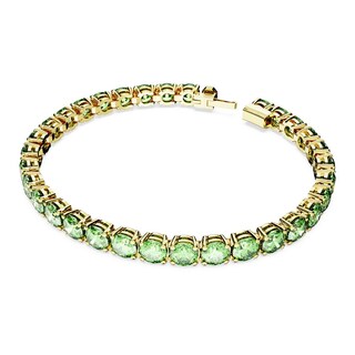Foto 2 | Foto 2 | Pulsera Swarovski Matrix Tennis Talla Redonda Mediana Oro 5658848 Baño De Oro 14k Joyería De Lujo Para Mujer Ideal