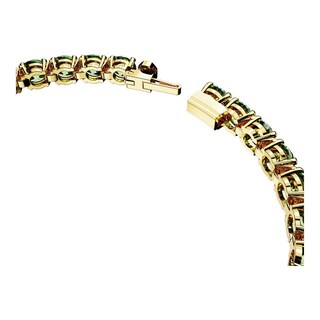 Foto 3 | Foto 3 | Pulsera Swarovski Matrix Tennis Talla Redonda Mediana Oro 5658848 Baño De Oro 14k Joyería De Lujo Para Mujer Ideal