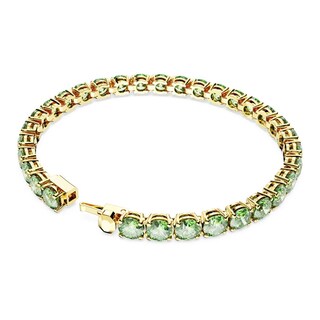 Foto 4 | Foto 4 | Pulsera Swarovski Matrix Tennis Talla Redonda Mediana Oro 5658848 Baño De Oro 14k Joyería De Lujo Para Mujer Ideal