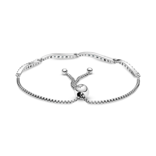 Foto 2 | Foto 2 | Pulsera Pandora Deslizante Onda Azul Original Joyería Moda 599436c01 Ajustable Joyería De Lujo Para Mujer Ideal