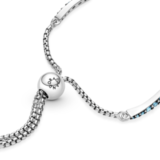 Foto 4 | Foto 4 | Pulsera Pandora Deslizante Onda Azul Original Joyería Moda 599436c01 Ajustable Joyería De Lujo Para Mujer Ideal