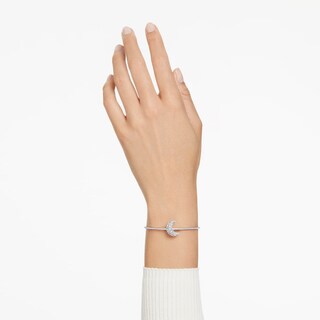 Foto 1 | Foto 1 | Pulsera Swarovski Luna Luna Blanco Baño De Rodio Para Mujer 5666175 Joyería De Lujo Para Mujer Ideal Para Regalo