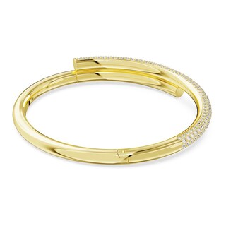 Foto 4 | Foto 4 | Pulsera Swarovski Dextera Cierre Magnético Blanco Baño Oro 5674980 Baño De Oro 14k Joyería De Lujo Para Mujer Ideal
