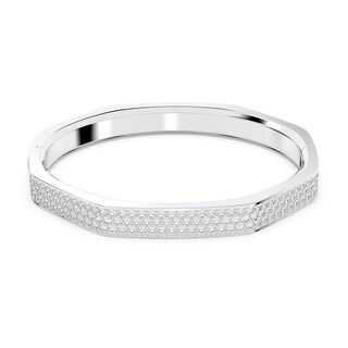 Foto 1 | Foto 1 | Pulsera Swarovski Dextera Forma Octagonal Blanco Baño Rodio 5655624 Joyería De Lujo Para Mujer Ideal Para Regalo
