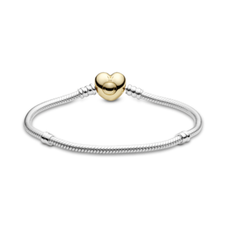 Foto 2 | Foto 2 | Pulsera Pandora Moments Cadena De Serpiente Con Broche 14k 568707c00 Cadena De Serpiente Icónica Colección Pandora Moments