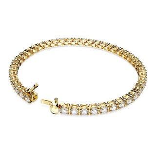 Foto 4 | Foto 4 | Pulsera Swarovski Matrix Tennis Talla Redonda Pequeña Oro 5657662 Baño De Oro 14k Joyería De Lujo Para Mujer Ideal