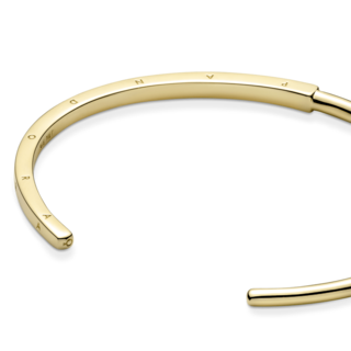 Foto 4 | Foto 4 | Pulsera Rígido I-d Pandora Signature Recubrimiento En 14k 569493c00 Diseño Rígido Elegante Joyería De Lujo Para Mujer