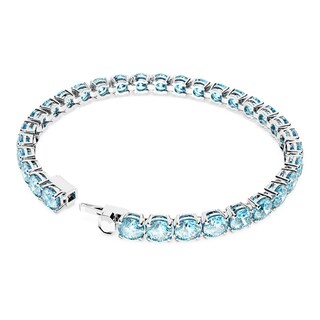 Foto 4 | Foto 4 | Pulsera Swarovski Matrix Tennis Talla Redonda Mediana Rodio 5648927 Joyería De Lujo Para Mujer Ideal Para Regalo