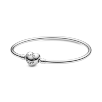 Pulsera Con Broche De Corazón Pandora Moments Original 596268 Colección Pandora Moments Original Joyería De Lujo Para Mujer