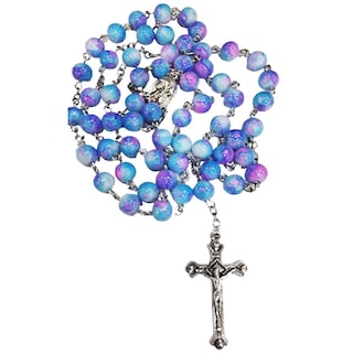 Foto 1 | Foto 1 | Collares Rosarios High Mónaco Mxliv-001 1 Pieza Azul y Morado