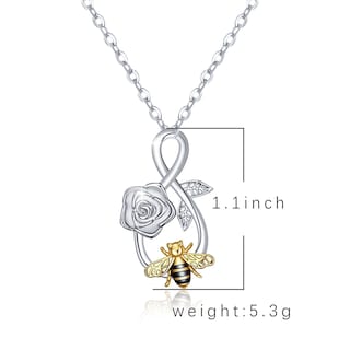 Foto 3 | Foto 3 | Colgante Huoguo Personality Flor Infinite Rose Bee - Venta Internacional.