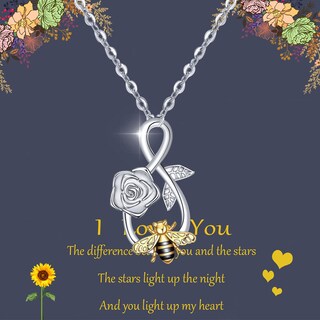 Foto 4 | Foto 4 | Colgante Huoguo Personality Flor Infinite Rose Bee - Venta Internacional.