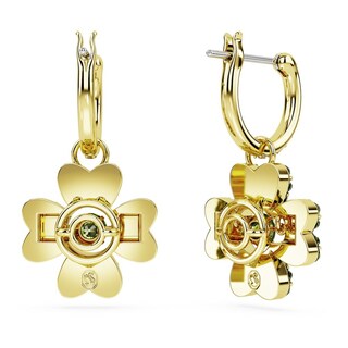 Foto 4 | Foto 4 | Pendientes Swarovski Idyllia Trébol Verdes Baño Tono Oro 5670664 Baño De Oro 14k Joyería De Lujo Para Mujer Ideal Para Regalo