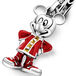 Foto 4 | Foto 4 | Charm Pandora Colgante Mickey De Disney Año Nuevo Chino 798635c01 Edición Limitada Disney Joyería De Lujo Para Mujer Ideal