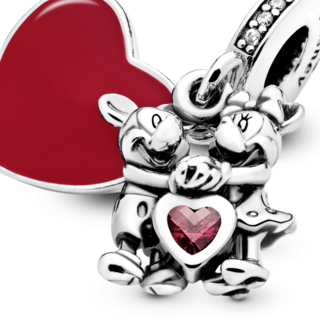 Foto 4 | Foto 4 | Charm Colgante Pandora Minnie Y Mickey Con Amor De Disney 797769czr Edición Limitada Disney Joyería De Lujo Para Mujer Ideal