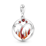 Medallón Fuego Interior Pandora Me Joya Original Para Mujer 799674c01 Línea Pandora Me Auténtica Joyería De Lujo Para Mujer