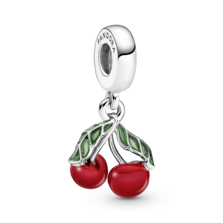 Foto 1 | Foto 1 | Charm Pandora Colgante Cerezas Asimétricas Joya Original 791583c01 Joyería De Lujo Para Mujer Ideal Para Regalo Elegante
