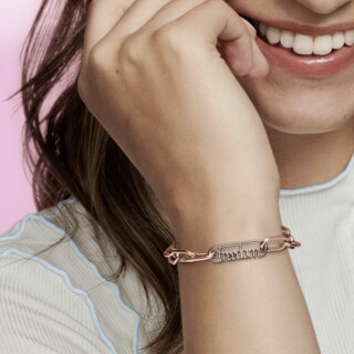 Foto 4 | Foto 4 | Eslabón Pandora Estilo Con Palabra Libertad Recubrimiento Me 749666c00 Línea Pandora Me Auténtica Joyería De Lujo Para Mujer