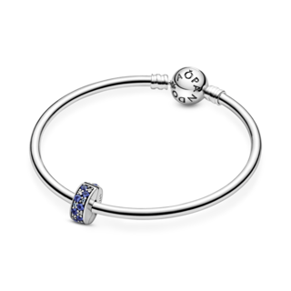 Foto 5 | Foto 5 | Charm Pandora Sujetador De Pavé Azul Joya Original 791817nsbmx Joyería De Lujo Para Mujer Ideal Para Regalo Elegante