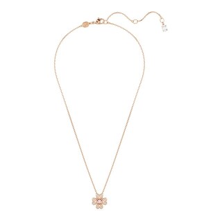 Foto 2 | Foto 2 | Colgante Swarovski Idyllia Trébol Blanco Baño Tono Oro Rosa 5674211 Baño De Oro Rosa 14k Joyería De Lujo Para Mujer Ideal