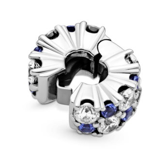 Foto 4 | Foto 4 | Clip Pandora Fijo Transparente Y Azul Brillante Para Mujer 799171c01 Joyería De Lujo Para Mujer Ideal Para Regalo Elegante