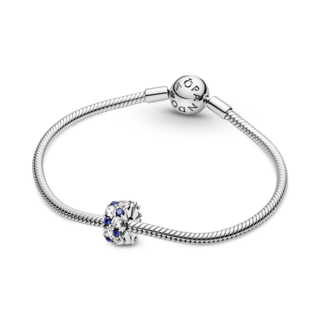 Foto 5 | Foto 5 | Clip Pandora Fijo Transparente Y Azul Brillante Para Mujer 799171c01 Joyería De Lujo Para Mujer Ideal Para Regalo Elegante