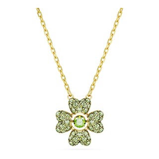 Foto 1 | Foto 1 | Colgante Swarovski Idyllia Trébol Verde Baño Tono Oro 5671144 Baño De Oro 14k Joyería De Lujo Para Mujer Ideal Para Regalo