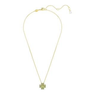 Foto 2 | Foto 2 | Colgante Swarovski Idyllia Trébol Verde Baño Tono Oro 5671144 Baño De Oro 14k Joyería De Lujo Para Mujer Ideal Para Regalo