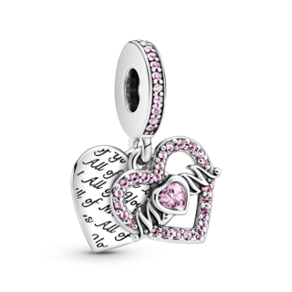 Foto 1 | Foto 1 | Charm Pandora Colgante Corazón Y Mamá Joya Original 799402c01 Joyería De Lujo Para Mujer Ideal Para Regalo Elegante
