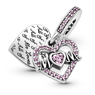 Foto 4 | Foto 4 | Charm Pandora Colgante Corazón Y Mamá Joya Original 799402c01 Joyería De Lujo Para Mujer Ideal Para Regalo Elegante