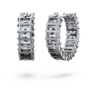 Foto 4 | Foto 4 | Pendientes Swarovski De Aro Matrix Talla Baguette Rutenio 5658650 Acabado En Rutenio Moderno Joyería De Lujo Para Mujer Ideal