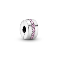 Charm Pandora Sujetador Hilera Rosada Reluciente Para Mujer 791972pcz Joyería De Lujo Para Mujer Ideal Para Regalo Elegante
