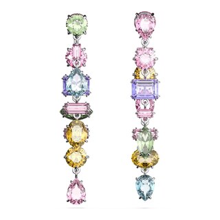 Foto 2 | Foto 2 | Pendientes Swarovski Gema Diseño Asimétrico Tallas Rodio 5656417 Joyería De Lujo Para Mujer Ideal Para Regalo Elegante
