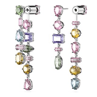 Foto 3 | Foto 3 | Pendientes Swarovski Gema Diseño Asimétrico Tallas Rodio 5656417 Joyería De Lujo Para Mujer Ideal Para Regalo Elegante
