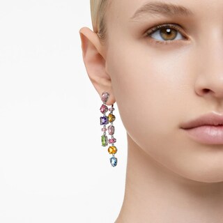 Foto 6 | Foto 6 | Pendientes Swarovski Gema Diseño Asimétrico Tallas Rodio 5656417 Joyería De Lujo Para Mujer Ideal Para Regalo Elegante
