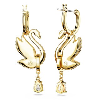 Foto 4 | Foto 4 | Pendientes Swarovski Iconic Swan Cisne Amarillos Baño Oro 5647543 Baño De Oro 14k Joyería De Lujo Para Mujer Ideal Para Regalo