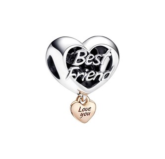 Foto 5 | Foto 5 | Charm Pandora Corazón Te Amo Mejor Amiga Recubr En Esterlina 782243c00 Línea Pandora Me Auténtica Joyería De Lujo Para Mujer
