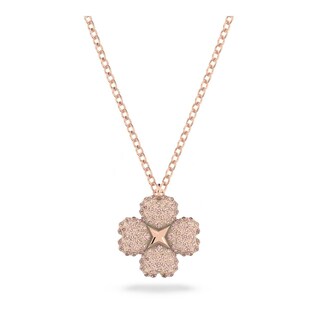 Foto 1 | Foto 1 | Colgante Swarovski Latisha Flor Rosa Baño Tono Oro Rosa 5636489 Baño De Oro Rosa 14k Joyería De Lujo Para Mujer Ideal